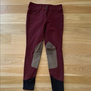 Burgundy RJ Classics women’s breeches